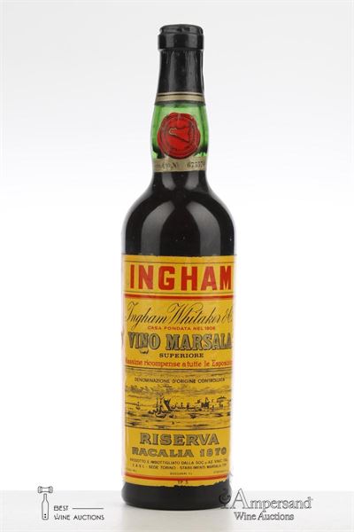 MARSALA SUPERIORE RISERVA RACALIA 1870 - Ingham - 1 Bottle