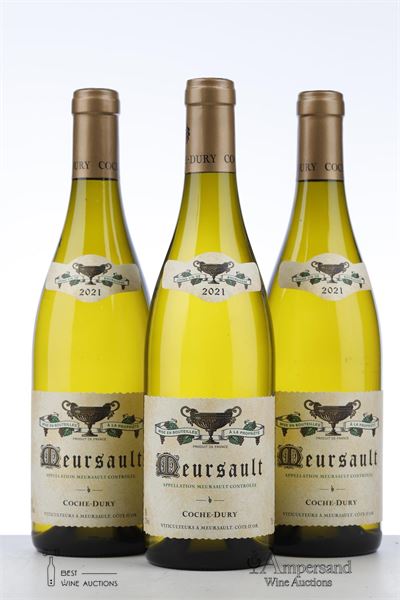 MEURSAULT 2021 - Coche Dury - 3 Bottles