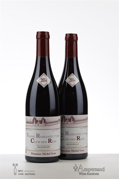VOSNE ROMANEE CLOS DES REAS 2014 - Michel Gros - 2 Bottles