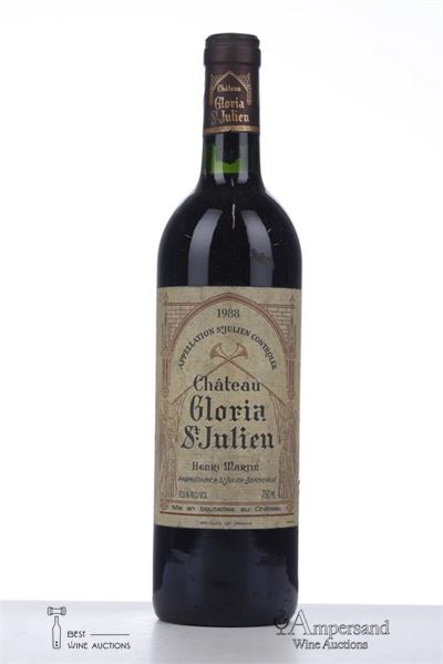 GLORIA 1988 - Mc - 1 Bottle