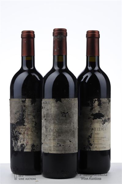 ORNELLAIA 1993 - Tenuta dell'Ornellaia - 3 Bottles