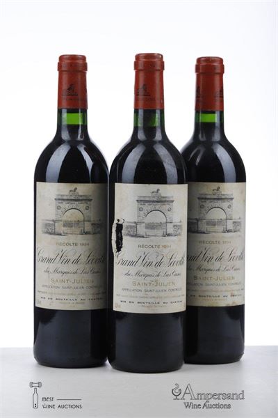 LEOVILLE LAS CASES 1994 - Mc - 3 Bottles