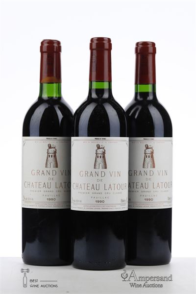 LATOUR 1990 - Mc - 3 Bottles