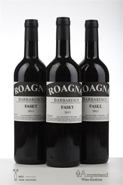 BARBARESCO FASET 2013 - Roagna - 3 Bottles