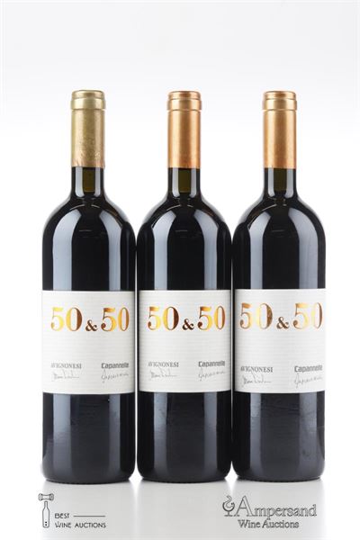 50&50 1997 - Capannelle & Avignonesi- 3 Bottles