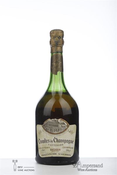 TAITTINGER COMTES DE CHAMPAGNE BLANC DE BLANCS 1961 - Taittinger - 1 Bottle