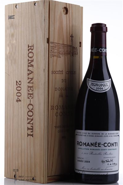 ROMANEE CONTI 2004 - Domaine de la Romanee Conti - 1 Bottle - Owc 1