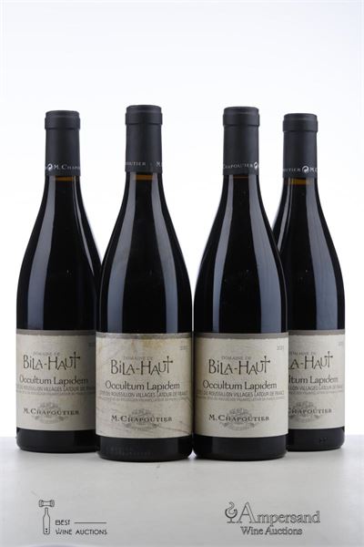 BILA HAUT OCCULTUM LAPIDEM 2015 - Chapoutier - 4 Bottles