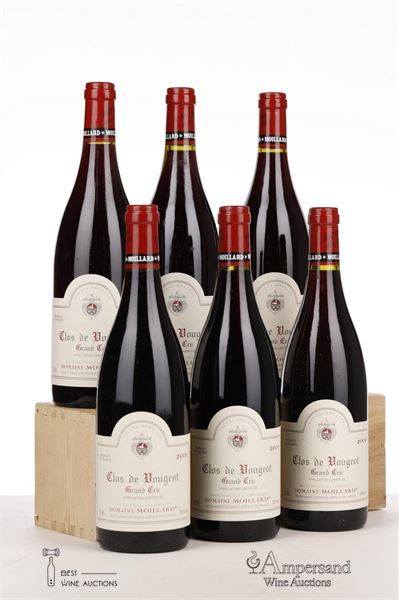 CLOS DE VOUGEOT 2000 - Moillard - 6 Bottles - Owc 6
