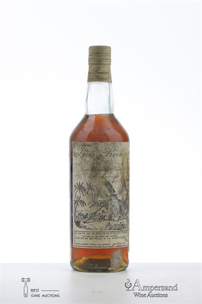 VIEUX RHUM DE PLANTATION DE LA MARTINIQUE 1964 - Trois Rivieres - 1 x 0,70Ltr