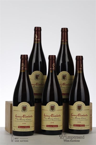 GEVREY CHAMBERTIN CHAMPS CHENYS 2016 - Domaine Schmitt - 5 Bottles