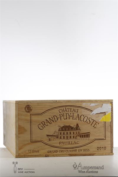 GRAND PUY LACOSTE 2010 - Mc - 12 Bottles - Owc 12