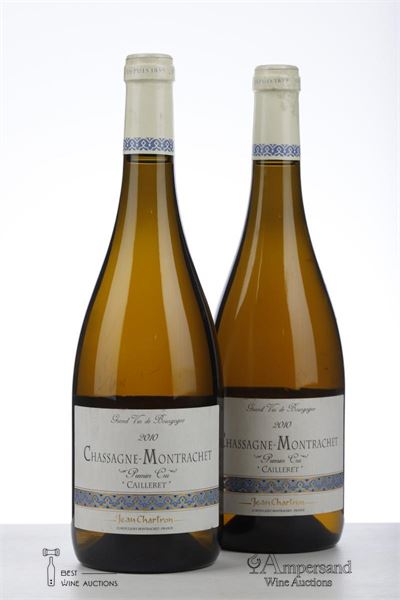 CHASSAGNE MONTRACHET BLANC CAILLERET 2010 - Jean Chartron - 2 Bottles
