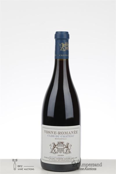 VOSNE ROMANEE CLOS DU CHATEAU 2009 - Comte Liger Belair - 1 Bottle