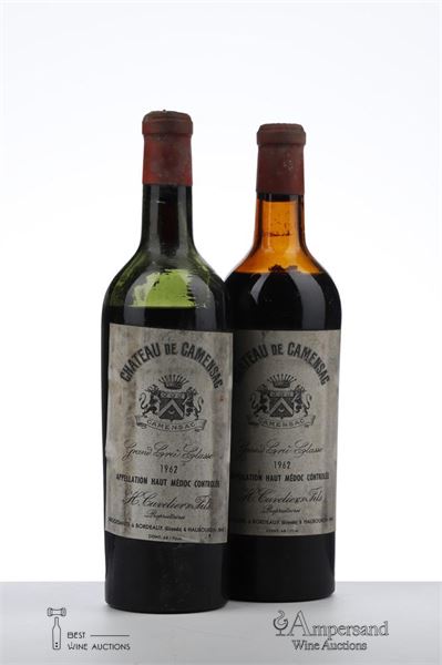 CAMENSAC 1962 - Cuvelier - 2 Bottles