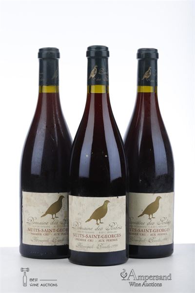 NUITS ST GEORGES AUX PERDRIX 1998 - Domaine des Perdrix - 3 Bottles