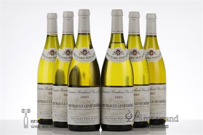 MEURSAULT GENEVRIERES 2005 - Bouchard - 6 Bottles