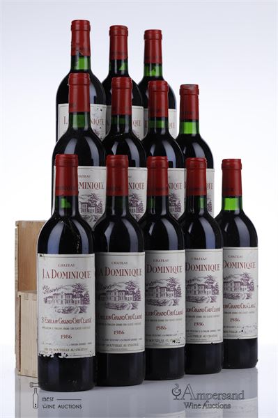 LA DOMINIQUE 1986 - 12 Bottles - Owc 12