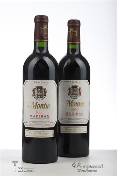 MONTUS CUVEE PRESTIGE 2000 - Mc - 2 Bottles