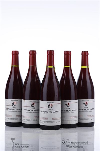 VOSNE ROMANEE 1993 - Rene Engel - 5 Bottles