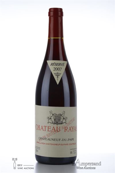 CHATEAUNEUF DU PAPE RAYAS Reynaud 2007 - 1 Bottle