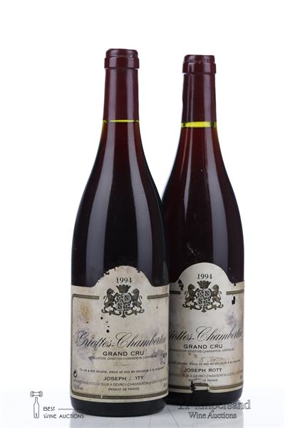 GRIOTTES CHAMBERTIN 1994 - Joseph Roty - 2 Bottles