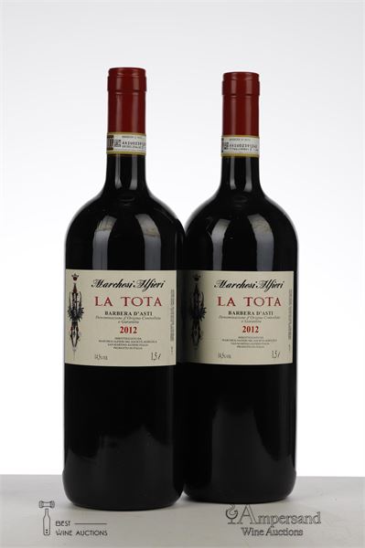 BARBERA D'ASTI LA TOTA 2012 - Marchesi Alfieri - 2 Bottles