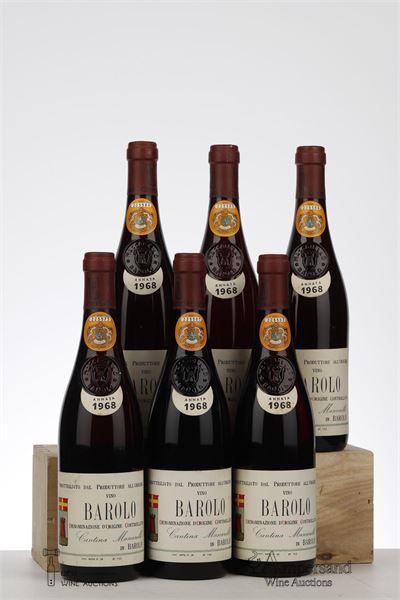 BAROLO 1968 - Mascarello Bartolo - 6 Bottles