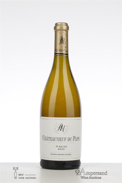 CHATEAUNEUF DU PAPE MAGIS BLANC 2016 - Rotem et Mounir Saouma - 1 Bottle