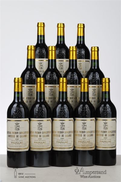 PICHON COMTESSE 1989 - Mc - 12 Bottles - Owc 12