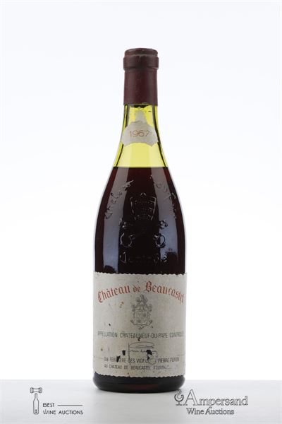 CHATEAUNEUF DU PAPE BEAUCASTEL 1967 - Beaucastel - 1 Bottle