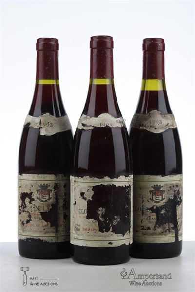 CLOS DE LA ROCHE 1993 - Louis Remy - 3 Bottles