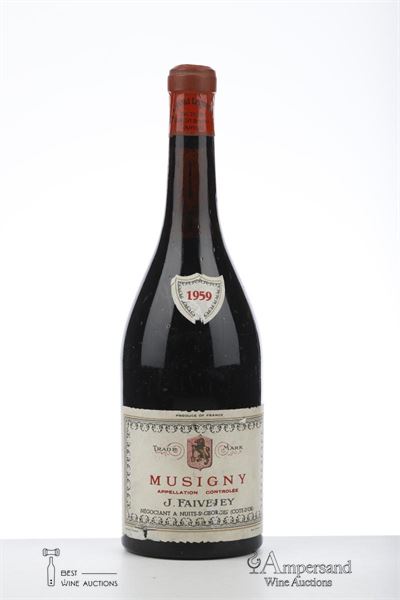 MUSIGNY 1959 - Faiveley mise Leopold Legrand - 1 Bottle