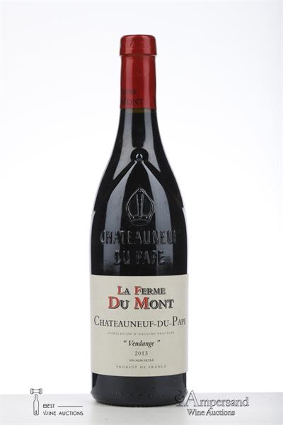 CHATEAUNEUF DU PAPE LA FERME DU MONT VENDANGE 2013 - Stephane Vedeau - 1 Bottle