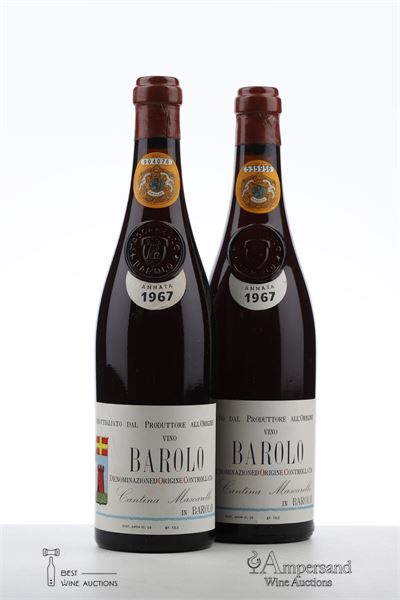 BAROLO 1967 - Mascarello Bartolo - 2 Bottles