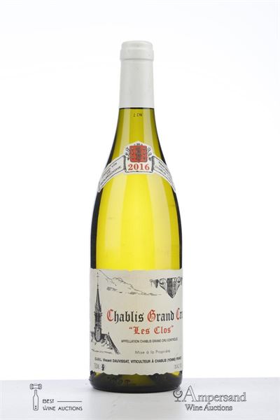 CHABLIS LES CLOS 2016 - Vincent Dauvissat - 1 Bottle
