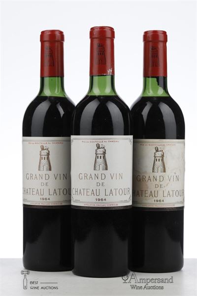 LATOUR 1964 - Mc - 3 Bottles
