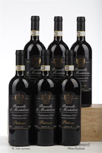 BRUNELLO DI MONTALCINO 2016 - Pietroso - 6 Bottles