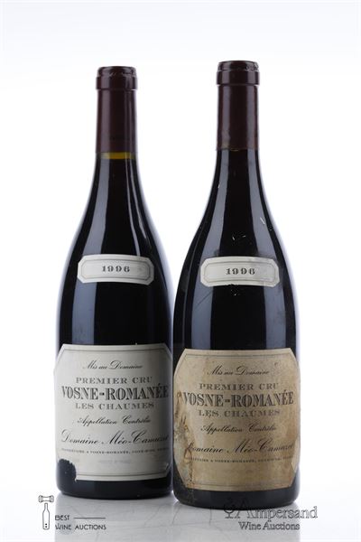 VOSNE ROMANEE LES CHAUMES 1996 - Meo Camuzet - 2 Bottles