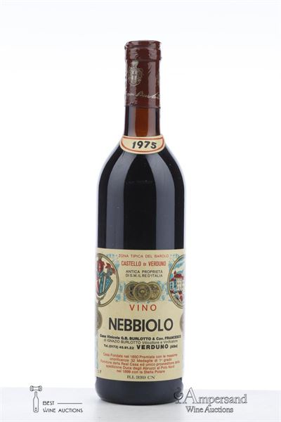 NEBBIOLO 1975 - Burlotto - 1 Bottle