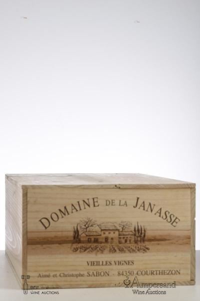 CHATEAUNEUF DU PAPE DOMAINE DE LA JANASSE VIEILLES VIGNES 2000 - Domaine de la Janasse - 12 Bottles - Owc 12
