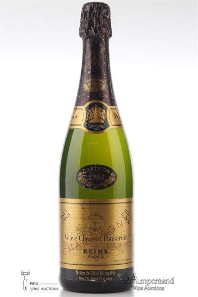 VEUVE CLICQUOT PONSARDIN 1983 - Veuve Clicquot - 1 Bottle