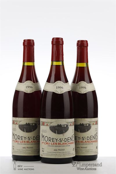 MOREY ST DENIS LES BLANCHARDS 1996 - Jacky Truchot - 3 Bottles