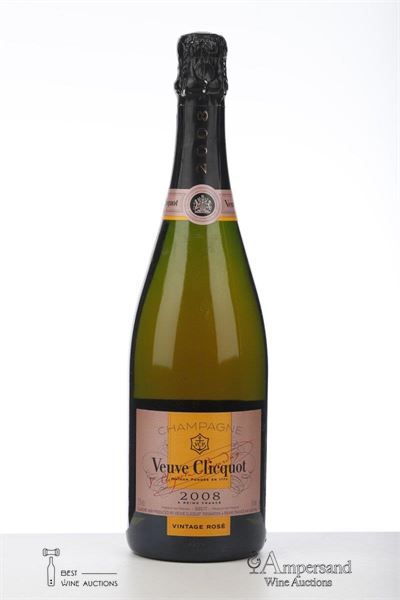 VEUVE CLICQUOT VINTAGE ROSE 2008 - Veuve Clicquot - 1 Bottle