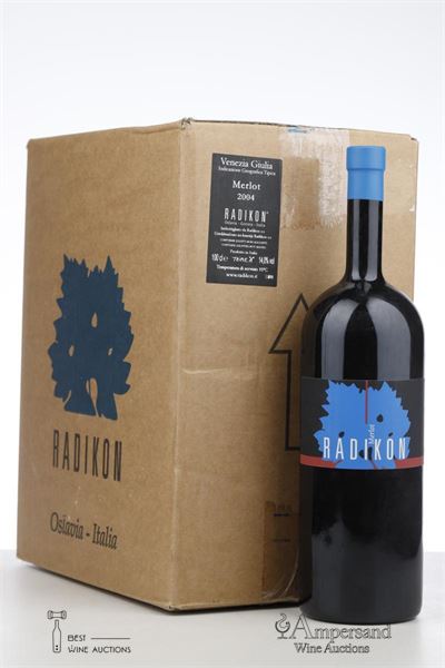 MERLOT COLLI ORIENTALI 2004 - Radikon - 6 x 1,000 Ltr - Oc 6