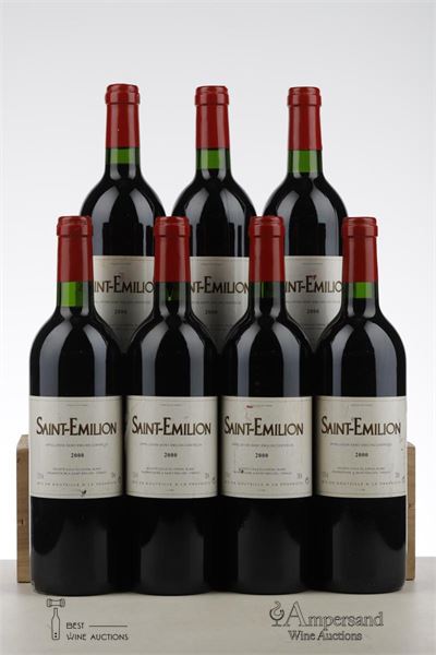 ST EMILION DE CHEVAL BLANC 2000 - Societe Civil du Cheval Blanc - 7 Bottles