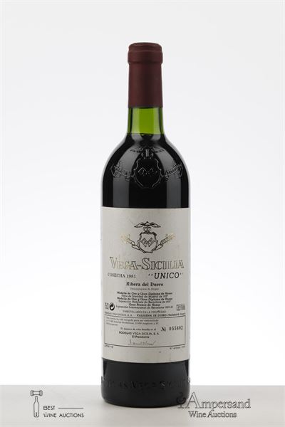VEGA SICILIA UNICO 1981 - Vega Sicilia - 1 Bottle