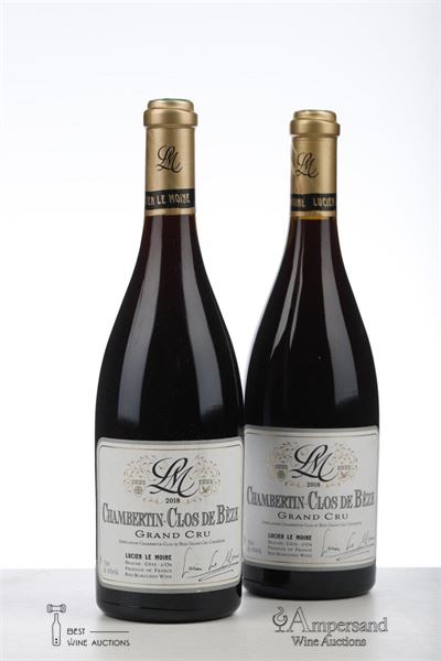 CHAMBERTIN CLOS DE BEZE 2018 - Lucien Le Moine - 2 Bottles