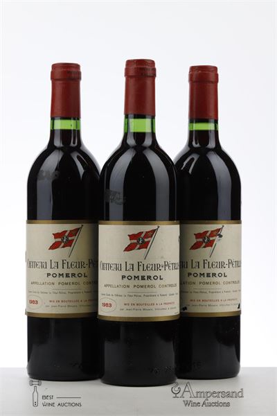 LA FLEUR PETRUS 1983 - Mc - 3 Bottles