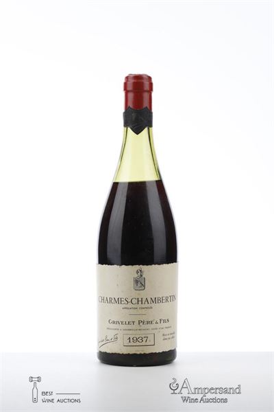 CHARMES CHAMBERTIN 1937 - Grivelet - 1 Bottle